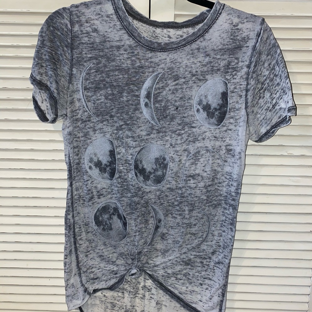 Distressed Moon Phases Tee